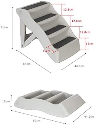 BHVXW Стол-стълба Сгъваема, Изваян стол-стремянка за Спални със седалка за стол-стълба Универсален Многофункционален (Размер: