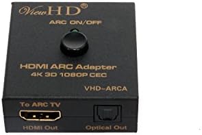 ViewHD HDMI ARC Аудио Екстрактор | ARC Аудио Екстрактор | Адаптер | Само за ARC | Модел: VHD-ARCA