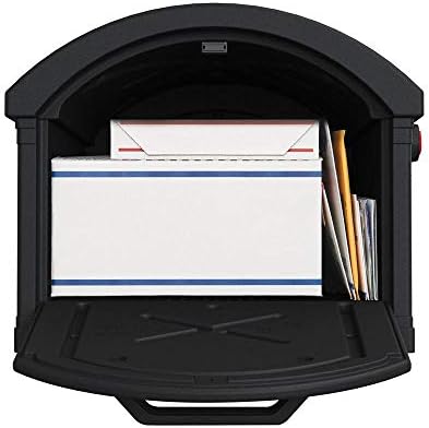 Архитектурни Пощенски кутии Grand Haven Пластмасови, Пощенска кутия и Пощенска комплект, Черен