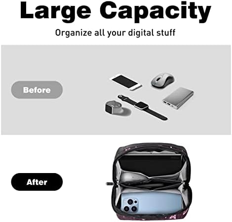 Преносим Електронен Органайзер за Чанти, Чанта за съхранение на кабела с пеперуда, Твърди Дискове, USB, SD-карта, Зарядно устройство, централната Банка на захранване, ?