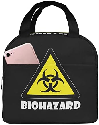 Предупредителен Знак за Биологична опасност за многократна употреба Портативен Пакет за Бэнто С Удебелени Изолация От Фолио,