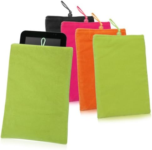 Калъф BoxWave, който е Съвместим с Royole FlexPai 2 (Case by BoxWave) - Кадифена торбичка, ръкав от мека велюровой плат с завязками за Royole FlexPai 2 - Маслинено-зелен