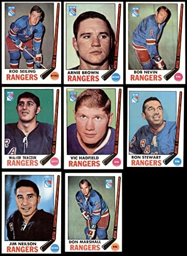 1969-70 Топпс Сет на екипа на Ню Йорк Рейнджърс, Ню Йорк Рейнджърс - Хокей (сет) EX/Mount Рейнджърс - Хокей на лед