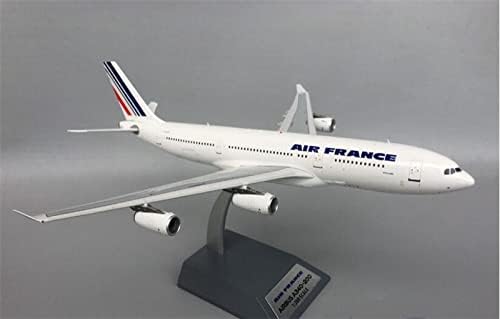 B Модели на Air France Еърбъс А340-200 F-GLZD 1:200 ГЛАСОВЕ Самолет, Предварително събрана модел