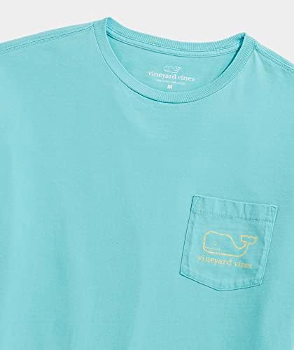 мъжки t-shirt Vineyard вина За боядисване на дрехи Реколта Кит С дълъг ръкав и джоб