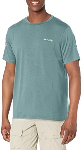 Мъжки t-shirt Columbia PFG Triangle Fill Tech с къс ръкав