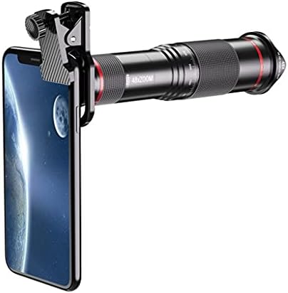 Скоба за един обектив за телефотография на Оптичен Телескоп GHGHF 48X за Камера на Мобилен телефон със Статив за Селфи