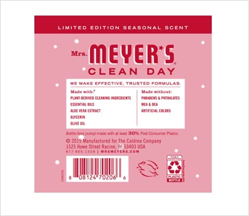 Течен сапун за ръце MRS. MEYER'S CLEAN DAY, Мента, 12,5 грама (опаковка - 3)