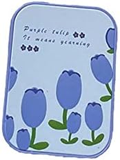 Калъф за очила Houchu Tulip от Хубава Пластмаса с Огледален Малки Изящни Цветя модел (C)