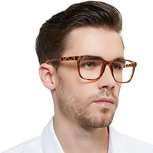 OCCI CHIARI Извънгабаритни Очила За Четене Мъжки Стилни Квадратни Ридеры 100 150 200 250 300 350 400