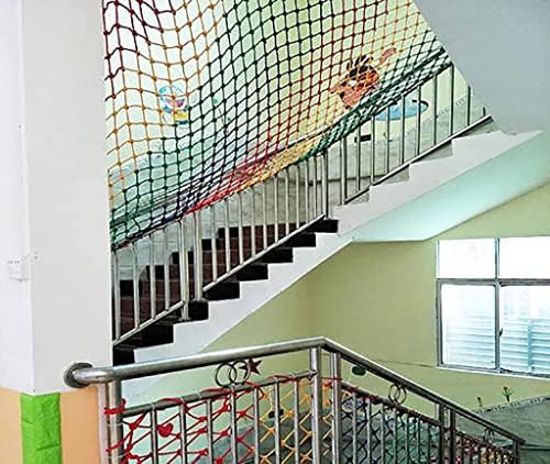 BIENKA Боядисана декоративна мрежа от въжета с различни размери 6 мм, Укрывная Мрежа, Мрежа за подкрепа на пратката, Мрежа