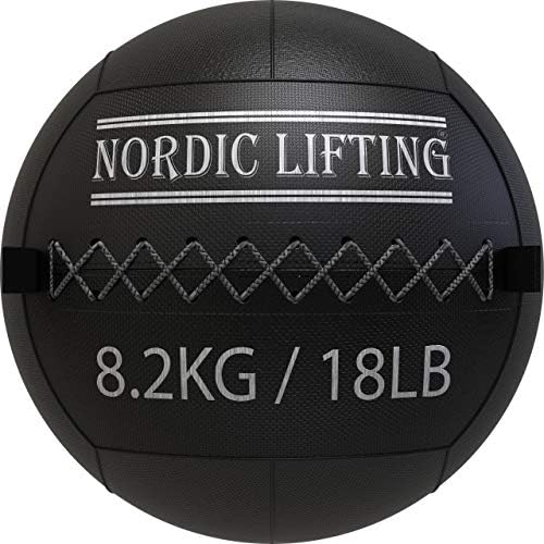 Nordic Lifting Шлем Ball 12 паунда в комплект с Монтиране на Топката 18 килограма