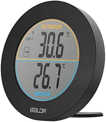 Термометър-Влагомер XJJZS за помещения, Цифров Монитор Влажност, Измерване на температура и влажност на въздуха, Минимални и Максимални Запис, за дома, Офиса