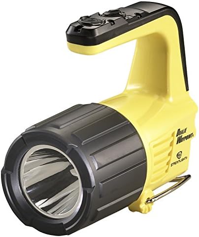 Прожектор Streamlight 44955 Dualie Waypoint С мощността на 1000-Люменной Алкални батерии, Двухлучевой Точков/Осветление за зоната на Наводнение, Жълт, Кутия