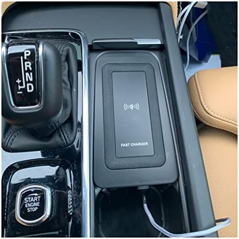 Автомобилното безжично зарядно устройство QI мощност 10 W, Зарядно за телефон, стойка за зареждане, Съвместим с Volvo XC90