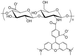 Гиалуронат-родамин, Mw 250 кДа (10 мг)