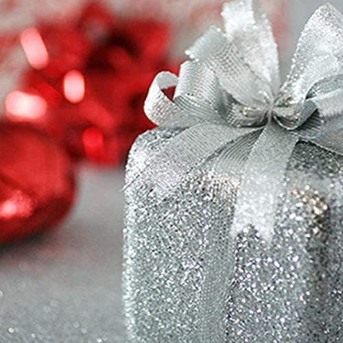 Коледна Лейси Лента за Опаковане на подаръци, Лъскава Дантела с Ширина 2 см за Опаковане на подаръци, Допълващи Билет за Сватба,