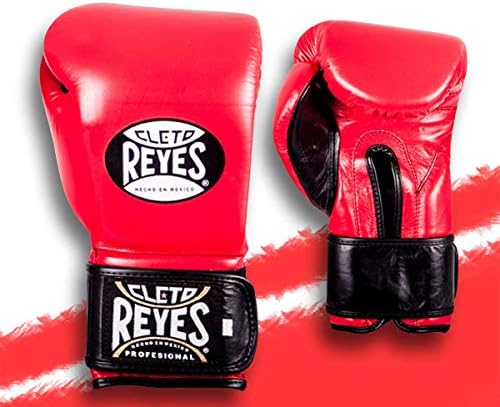 Спортни ръкавици с допълнителна подплата Cleto Reyes за мъже и жени (16 унции черни)