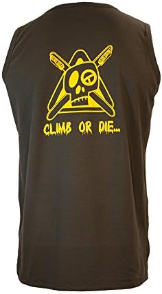 Charko Развива Мъжки Ризи за катерене Climb Or Die