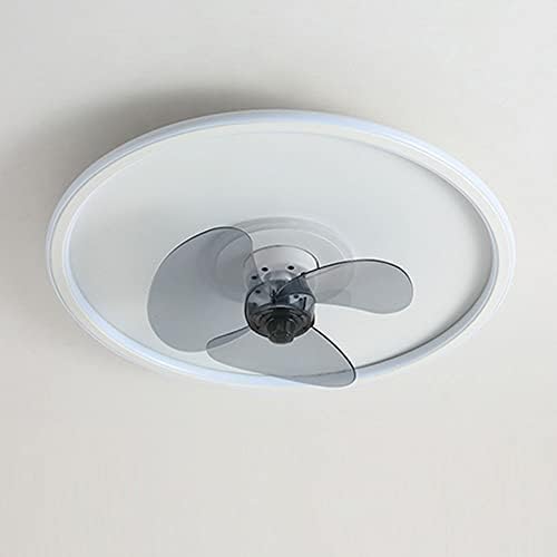 YVAMNAD Прост и Интелигентен Ултра-вентилатор на тавана с лампа Модерен Безшумен вентилатор на тавана с осветление Креативен Дизайн вентилатори