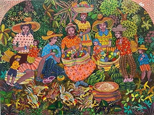 Семезье Мондели художник - живописец Хаити