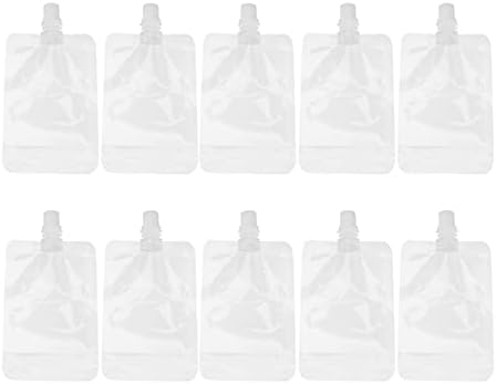 Operitacx Скрита фляжка пластмасов желязна фляжка 32 мл флакони 30 бр прозрачни флакони за напитки за многократна употреба