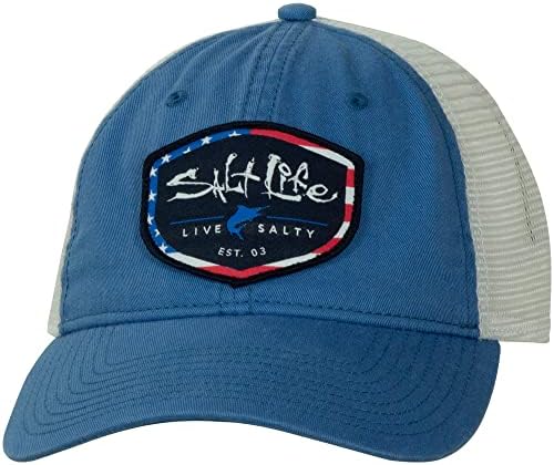 Мъжки окото шапка с американския щит Salt Life
