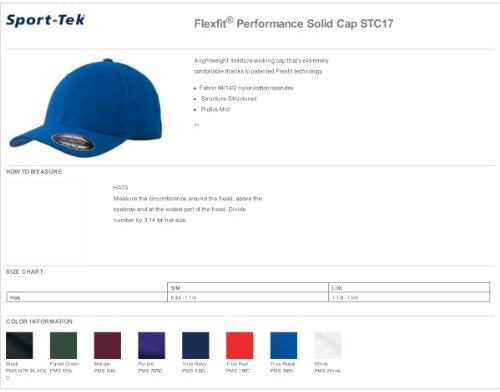Мъжка шапка SPORT-TEK Flexfit Performance Solid Cap
