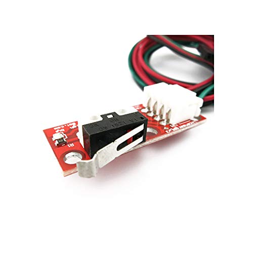 Механичен крайния изключвател Treedix с 3-пинов кабел с дължина 70 cm, Съвместим с RAMPS 1.4, Част от таксата за управление, Аксесоари за ключове, Комплект части за 3D-принтери ?