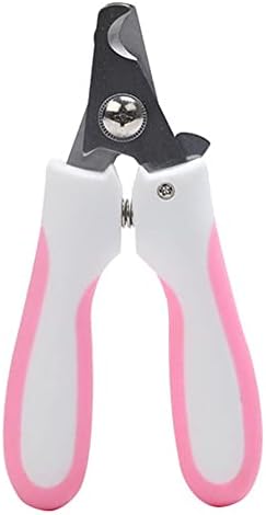 Ножици за Рязане на ноктите на домашни животни с Остри остриета от неръждаема стомана (Розови)
