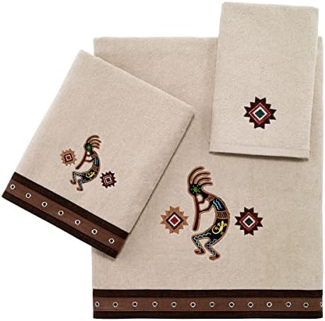 Спално бельо Avanti - Кърпа за пръстите, Меко и Впитывающее Памучни кърпи (Колекция Navajo Dance)