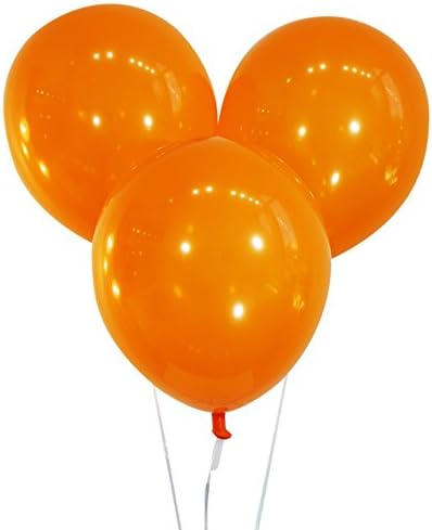 Творчески балони от латекс 12 инча - Опаковка от 100 броя - Декоратор Sunburst Orange