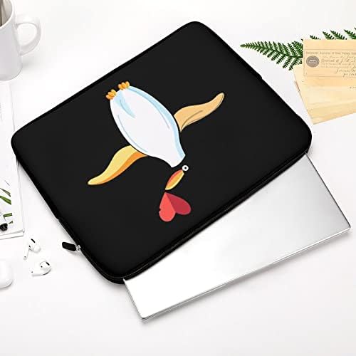 I Love Penguins е Съвместим с MacBook HP, Dell, Сладко Чанта за преносим компютър и Водоустойчив Калъф, Твърд Калъф за