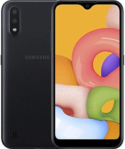 Samsung Galaxy А01, 16 GB, Черен, Отключени (обновена)