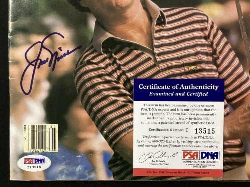 Джак Никлаус подписа за Спортс илюстрейтид 26/23/80 Golf US Open Auto Master PSA/ ДНК - Списания по голф с автограф