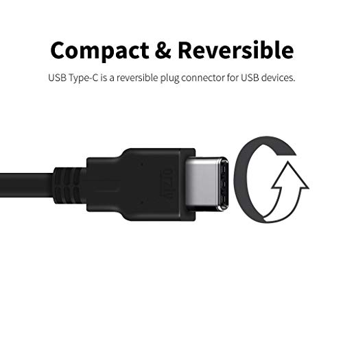 Кабел за бързо зареждане на USB 3.0 Type-C и пренос на данни Съвместим с Samsung Galaxy S23 +! (18 W черен, 1 М 3,2 метра)