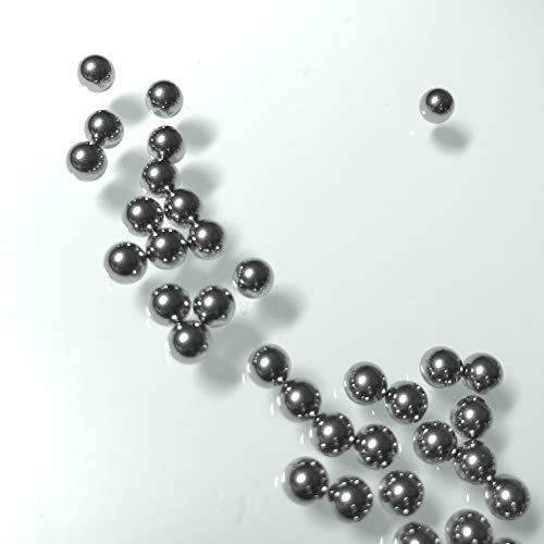 Стерилни много точни топчета от неръждаема стомана Alpha Nanotech 316 от неръждаема стомана (1, 3, 5 и 7 мм) (1 мм, 1,0 кг (2,2 кг))