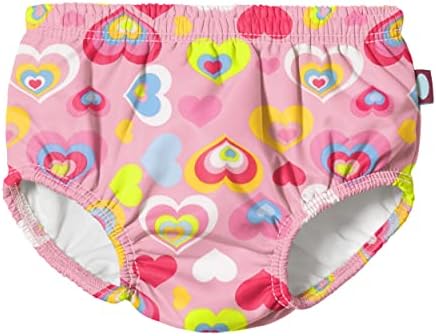 Детски пелени за многократна употреба за плуване за момичета и момчета - Сладък модни фасоны, ултра-мек дизайн, без тесни точки за чувствителна