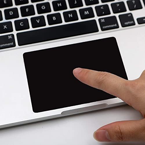 (2 бр.) Защитна подплата за тракпад Ecomaholics Premium за лаптоп Apple MacBook Pro 15 (Началото на 2011) 15,4 инча, Черна Матова Панел на тъчпада, със защита От надраскване и пръстови отпеч?