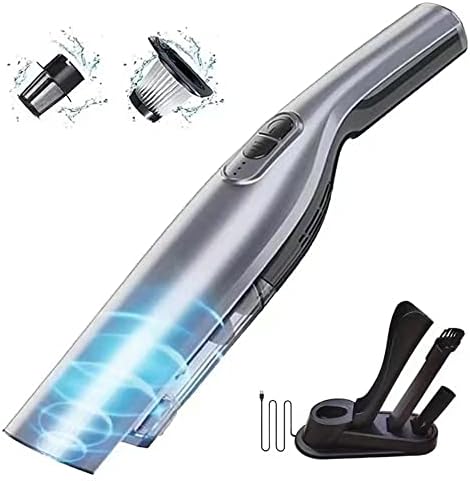 Kinmac Handheld Car Vacuum Cleaner Cordless - Акумулаторна батерия за Преносим Прахосмукачка за кола, къща, офис, Автомобил ръчната