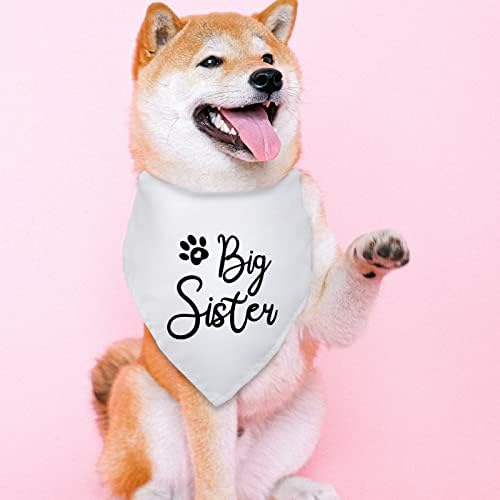 Кърпи за Кучета Големи Сестри, Реклама за Бременност Домашни Кучета, Разкриване на Пол, Подпори за Фотосесия, Шал за Домашни Любимци,